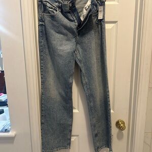 NWT GAP Blue Straight Leg Jeans 90s  Style